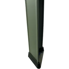 SCHULTE Regalwelt Steckregal Metall 180 cm x 100 cm x 40 cm Graugrün 4 Fachböden