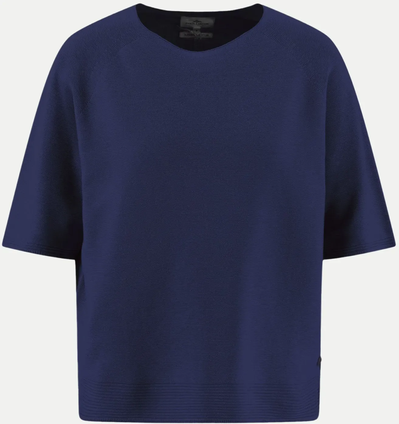 SHORTSLEEVE FINE COTTON Blau XL