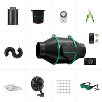 Mars Hydro - 4-Zoll-iFresh-Komplettlüfterset für Indoor-Zuchtzelte – Easy Start Bundle