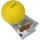 HMF Spardose Tennisball mit Schlüssel Durchmesser 10 cm Gelb