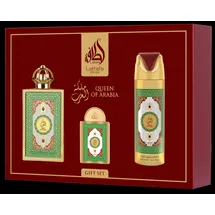 Lattafa Pride Queen of Arabia Eau de Parfum 100 ml + Eau de Parfum 20 ml + Deodorant 200 ml Geschenkset
