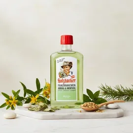 RIVIERA Pharma & Cosmetics GmbH Holzhacker Franzbranntwein mit Arnika & Menthol 500 ml