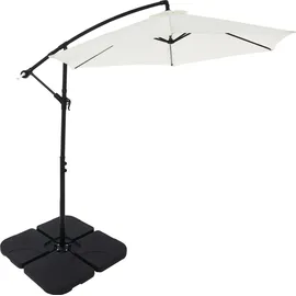 MuCoLa Schirmständer 60 L / 80 kg Schwarz