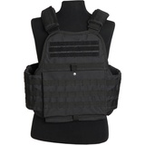 Mil-Tec Plate Carrier, Weste - Schwarz - Einheitsgröße