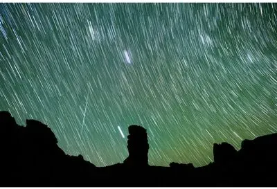 FKA Geminiden Sternschnuppenregen über den Wolken 11.12.25