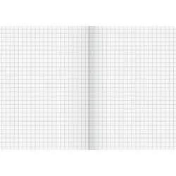 BRUNNEN Notizbuch DIN A6 kariert, 192 Seiten