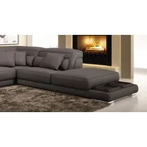 aea Ecksofa L-Form Design Sofa Ecksofa Couch Leder Polster Textil Sofas Neu