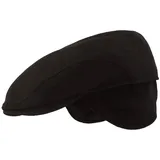 Breiter Schiebermütze Schwarz 58