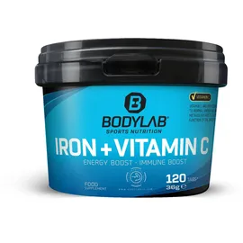 Bodylab24 Iron + Vitamin C Tabletten 120 St.