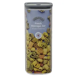 Kilner Vorratsbehälter 3,5l quad Glas, Vorratsbehälter, Transparent, Grau