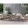 Beliani Rattan Lounge-Set braun