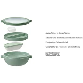Mepal Bento Lunchbowl rot 20,7 x 8,5 cm 1,5 l