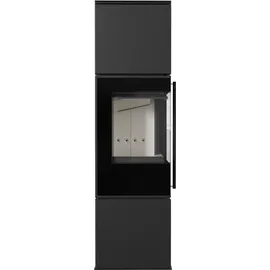 Kratki REN/M Stahl Schwarz/Abdeckplatte Glas