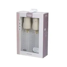 Bibs Zuigfles Duopack 270Ml Complete Set Ivory 2 St Babyflasche