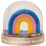 Moses moses. Schneekugel Rainbow, in Bunt