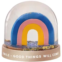 Moses moses. Schneekugel Rainbow, in Bunt