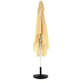VCM Sonnenschirm eckig 200 x 300 cm Beige