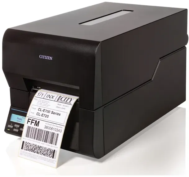 Etikettendrucker Citizen CL-E720, Thermotransfer, 203 dpi, USB + Ethernet, 10008...