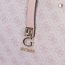 GUESS Handtasche Zamira Luxury Satchel Orchid Logo