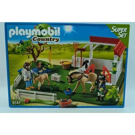 Playmobil Country SuperSet Koppel mit Pferdebox (6147)