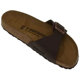 Birkenstock Madrid Birko-Flor schmal dunkelbraun 38