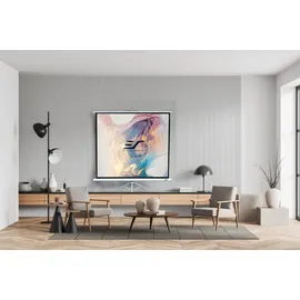 Elite Screens Tripod - MOBILE STATIV 1:1 Leinwand, Weiss