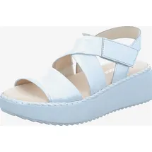 Gabor Plateau Sandaletten in silber | Gr.: 39