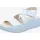 Gabor Plateau Sandaletten in silber | Gr.: 39