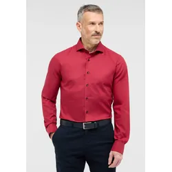 Langarmhemd ETERNA "SLIM FIT", Herren, Gr. 43, Normalgrößen, rot, 100% cotton, schmal, Langarm Manschette, Hemden