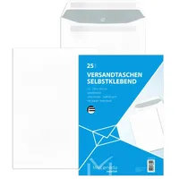 MAILmedia Versandtasche weiß, C4, ohne Fenster,selbstklebend