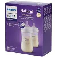 Philips Natural Response - Babyflasche 1M+ 260ml 2er-Pack - SCY903/02