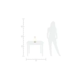 KHG Tischlampe Silber 2 St.