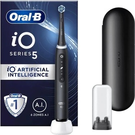 Oral B Oral-B, Elektrische Zahnbürste, Braun iOG5.1B6.2DK Oral-B iO5 Elektrische Zahnbürste Mattschwarz