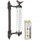 Esschert Design Fensterthermometer Vogel Braun