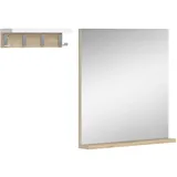 Vicco Spiegel Henri, 50 x 51.6 cm mit Regal