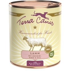 Terra Canis Classic Adult 6x800g Lamm mit Zucchini, Hirse & Dill