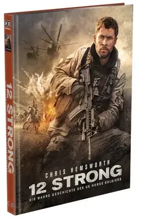 12 STRONG – Die wahre Geschichte der US-Horse Soldiers - 2-Disc Mediabook Cover A (4K UHD + Blu-ray) Limited Edition – Uncut