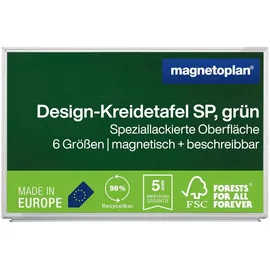 Magnetoplan Kreidetafel 200 x 100 cm Grün