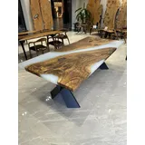 aea Esszimmertisch 100 x 80 x 240 cm braun