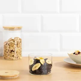 Navaris Glasbehälter Set 4-teilig transparent 1 l