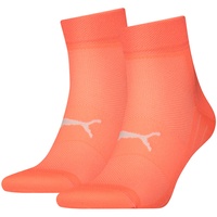 Puma Sport Light Quarter Socken Orange, 43/46