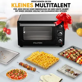 STILLSTERN Minibackofen schwarz