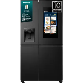 Hisense RS9P628GPFE Side-by-Side (614 l, 1790 mm hoch, Schwarz)