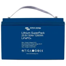 Victron Energy SuperPack Solarakku 25,6V 50Ah 2,56 kWh