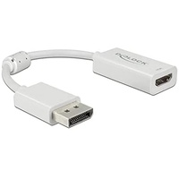 DeLock DisplayPort Adapter DP - HDMI St/Bu HDR Passiv