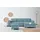 OTTO products Eckcouch Polyester 2-Sitzer Blau