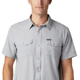 Columbia Utilizer II Solid Kurzarmhemd Grau L