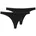 String 2er Pack Schwarz 36