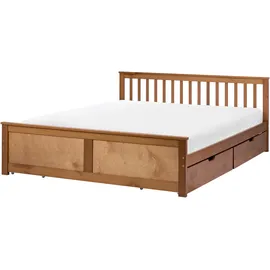 Beliani Olendon 180 x 200 cm Braun