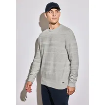 STREET ONE Rundhalspullover Grau XL